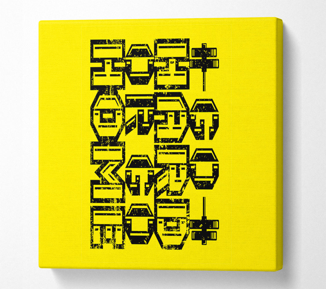 A Canvas Print of Go Hard Or Go Home 2 Canvas Print