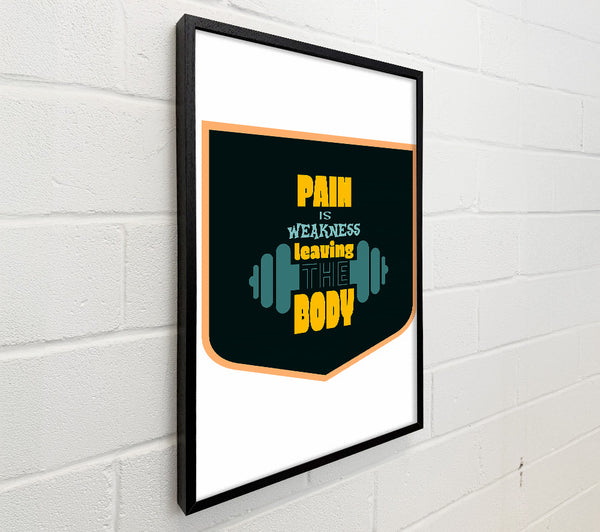 Pain Is Weakness Leaving The Body