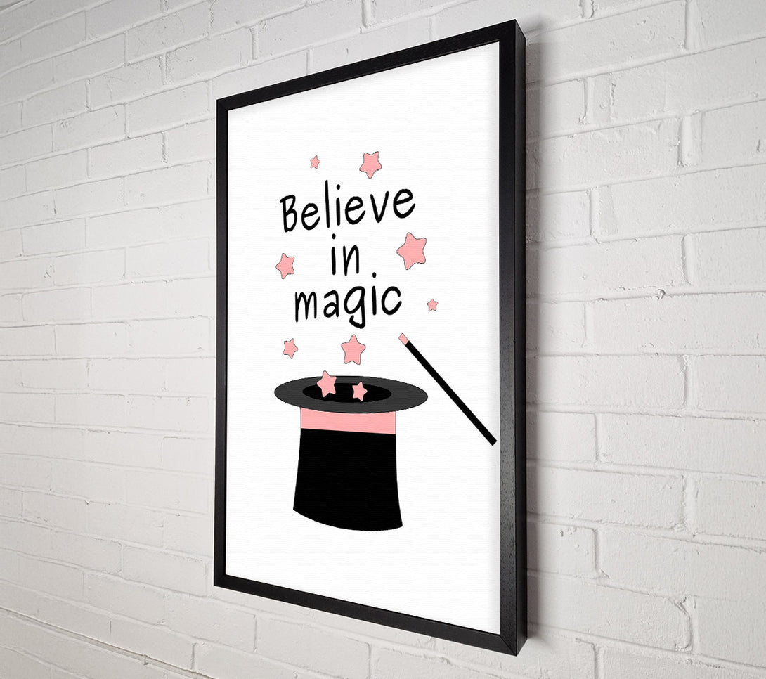  A Canvas Print of Believe In Magic Canvas Wall Art