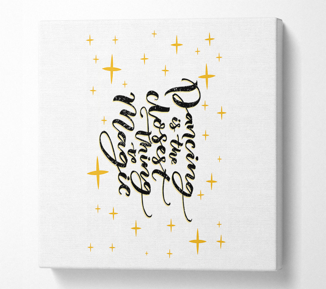  A Canvas Print of Dancing Is The Closest Thing Canvas Art