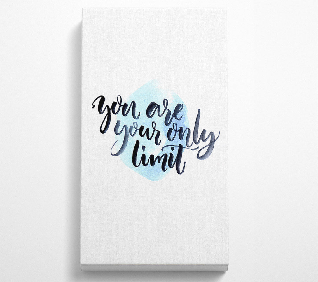  A Canvas Print of You Are Your Only Limit Canvas Art
