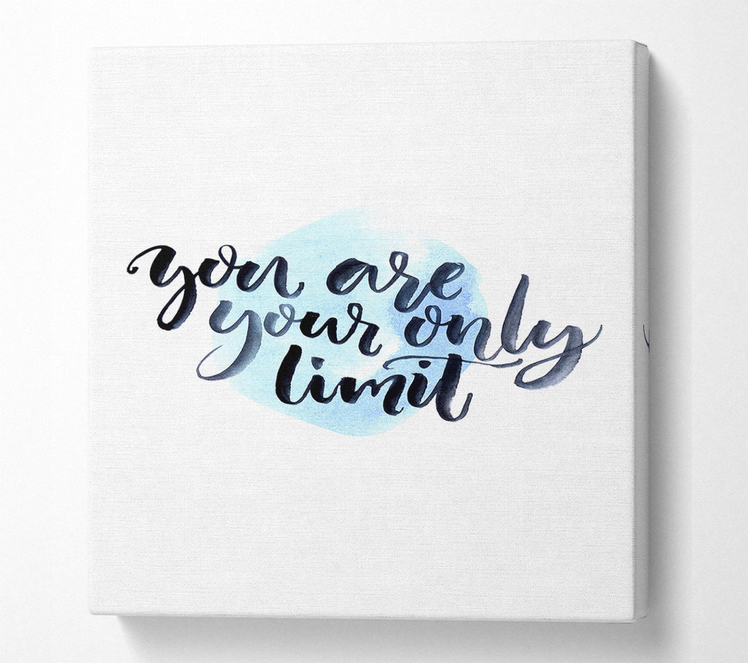  A Canvas Print of You Are Your Only Limit Canvas Art