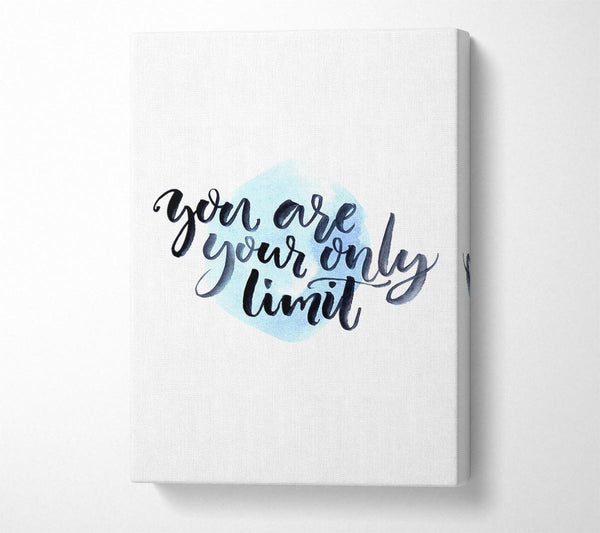  A Canvas Print of You Are Your Only Limit Canvas Art