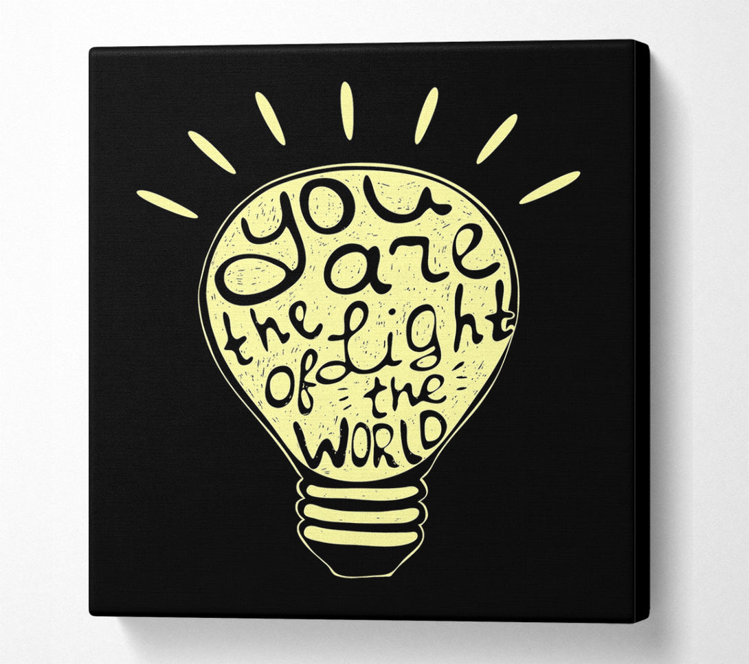  A Canvas Print of You Are The Light Canvas Art
