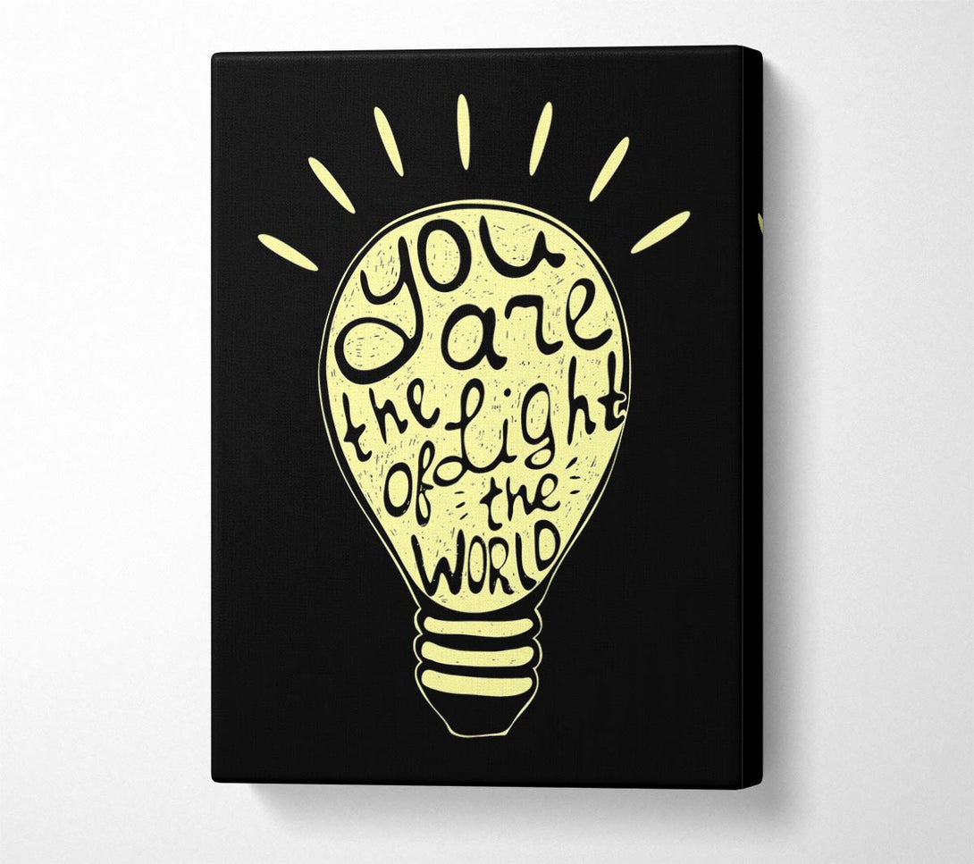  A Canvas Print of You Are The Light Canvas Art