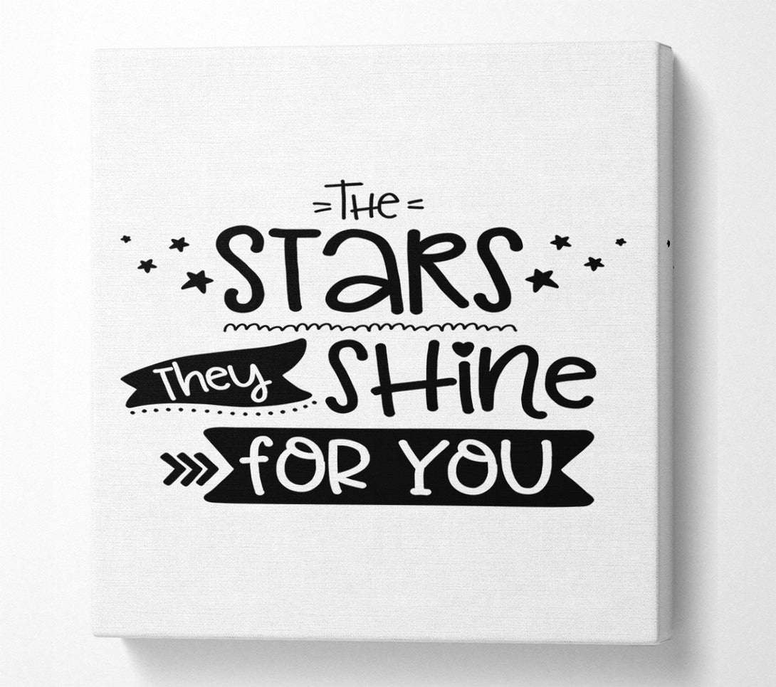 A Canvas Print of The Stars They Shine For You Canvas Wall Art