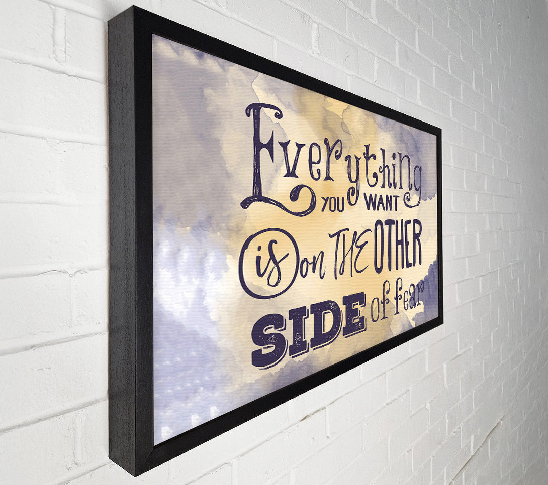  A Canvas Print of Everything You Want 2 Canvas Print