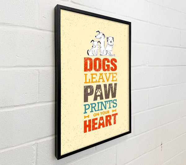 Dogs Leave Paw Prints