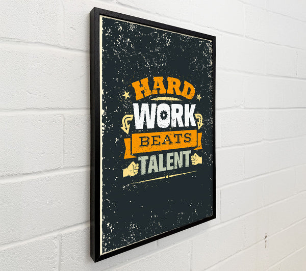 Hard Work Beats Talent