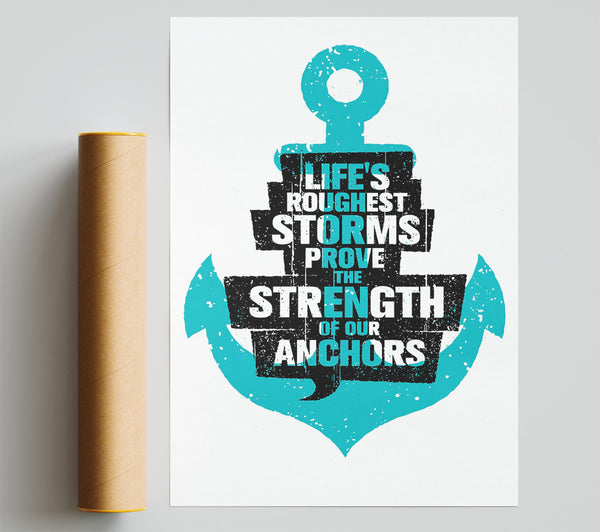 Life'S Roughest Storms Giclee Print