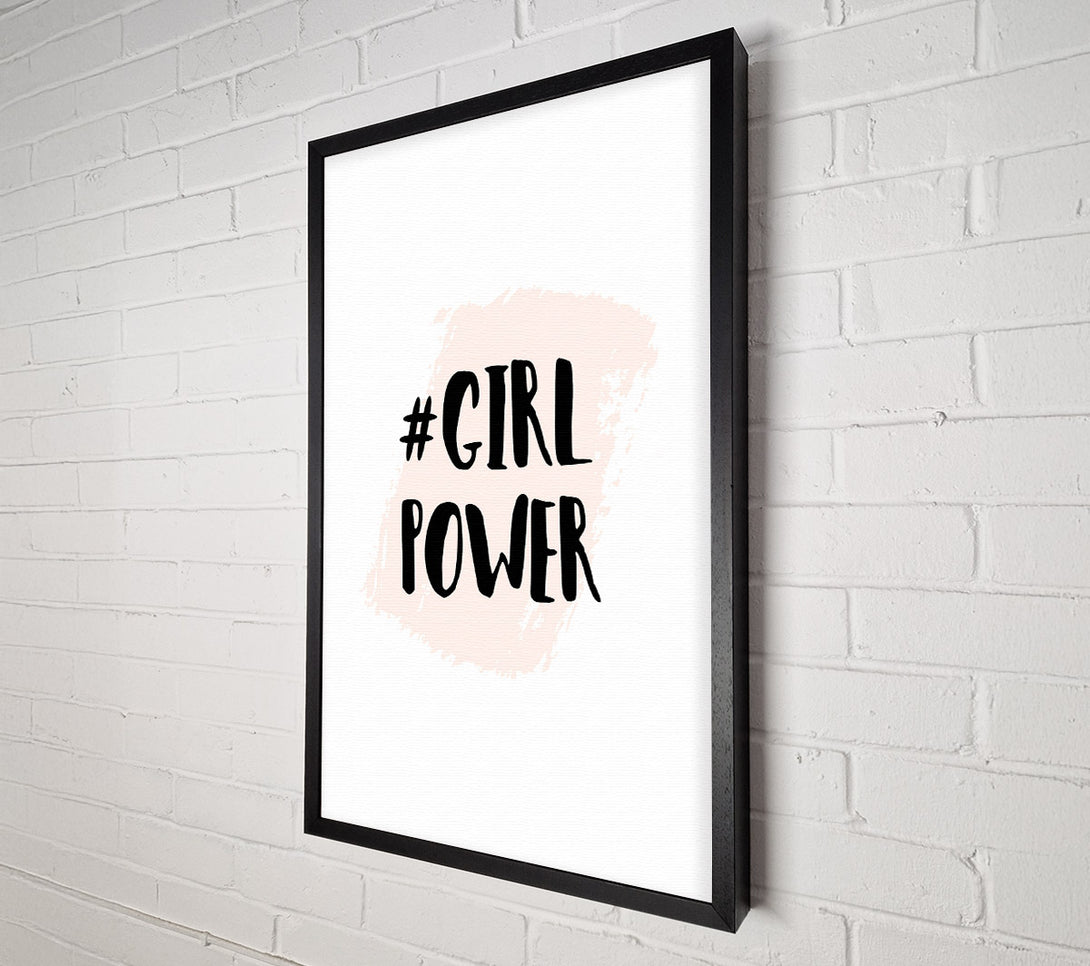  A Canvas Print of Girl Power 2 Canvas Art