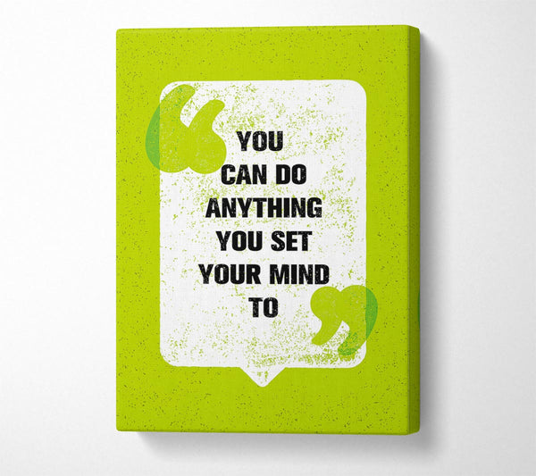  A Canvas Print of You Can Do Anything Canvas Art