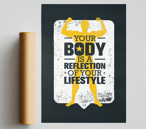 Your Body Is A Reflection Print