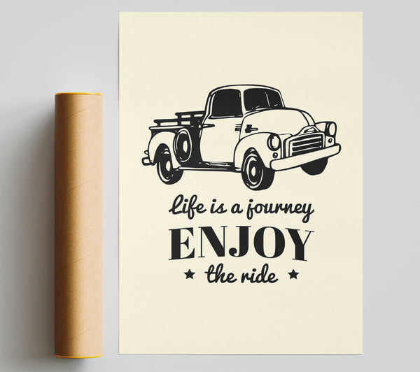 Life Is A Journey 3 Print