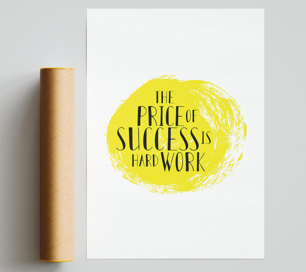 The Price Of Success Is Poster