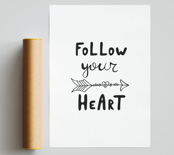 Follow Your Heart 2 Giclee Print