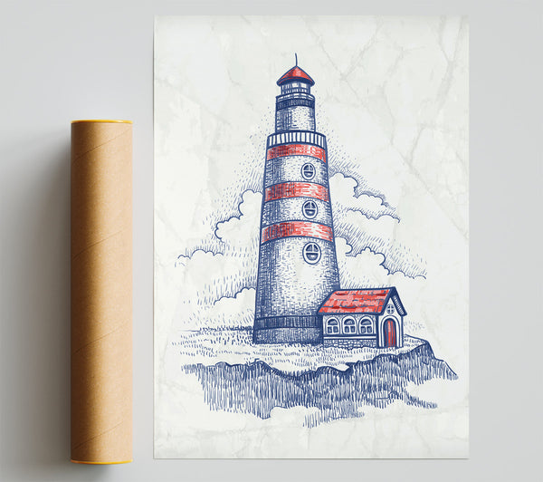 Lighthouse Watch Giclee Print