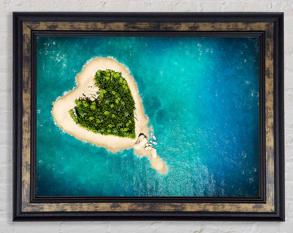 Love Island 2 Framed Print