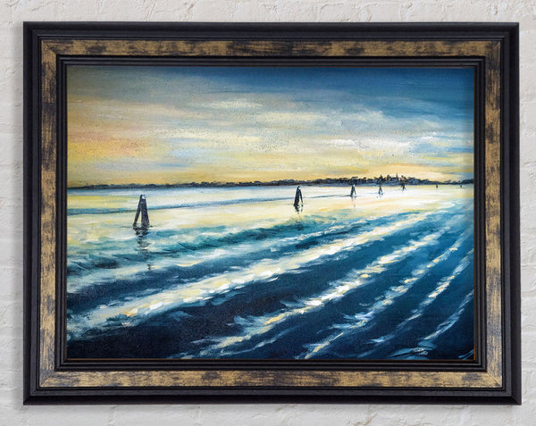 Ocean Blues 1 Framed Print