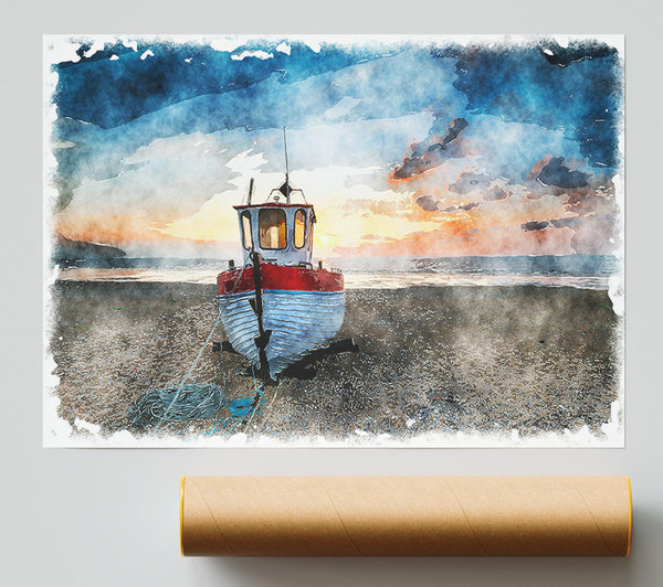 Sailboat Shores Print