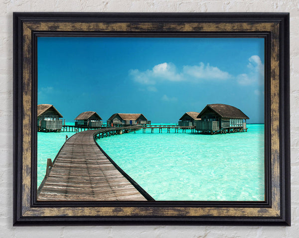 Honeymoon Retreat Framed Print