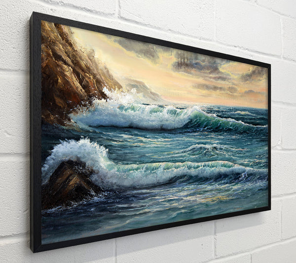 Lapping Of The Ocean waves
