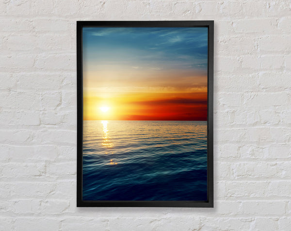Sun Sparkle Framed Print