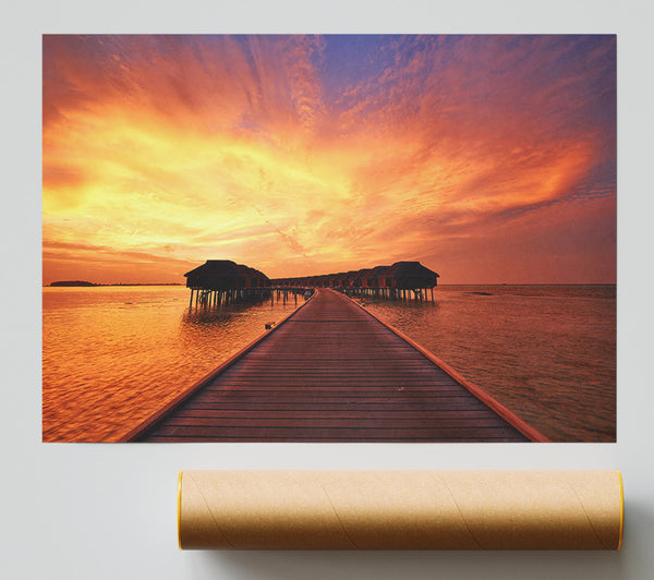 Ocean Honeymoon Retreat Poster