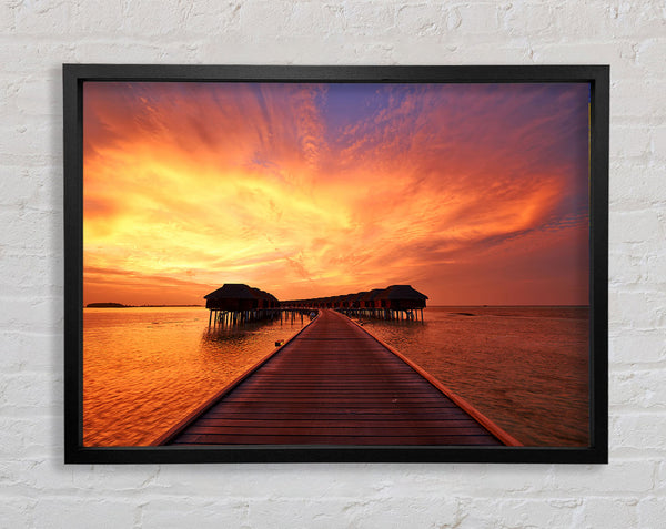Flitterwochen-Retreat am Meer