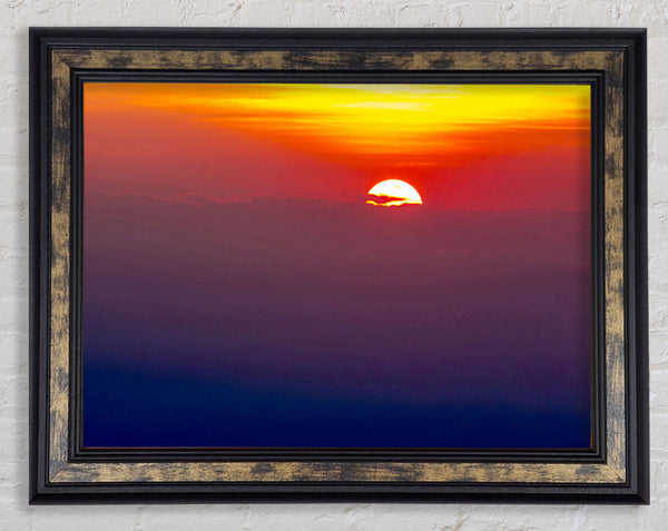 As The Sun Falls Framed Print