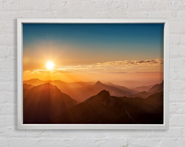 Strahlender Sonnenschein