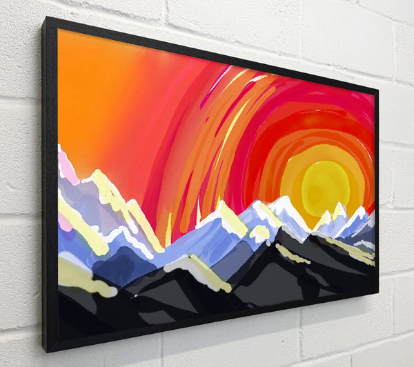 Mountain Peak Sun