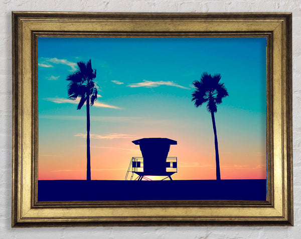 Baywatch Framed Print