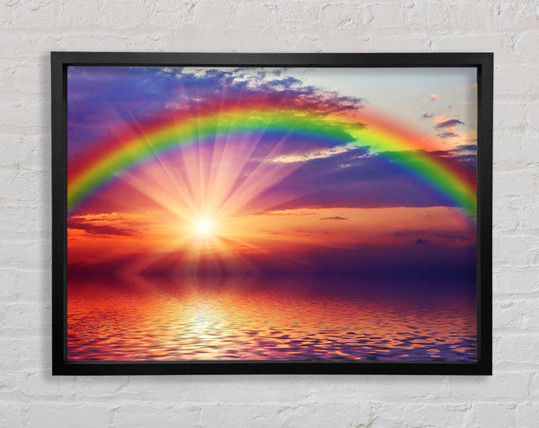 Regenbogen-Sonnenbrand
