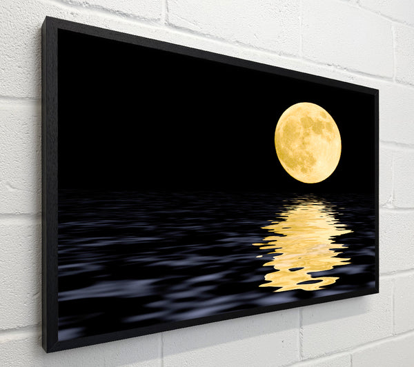 Perfect Moon Reflection
