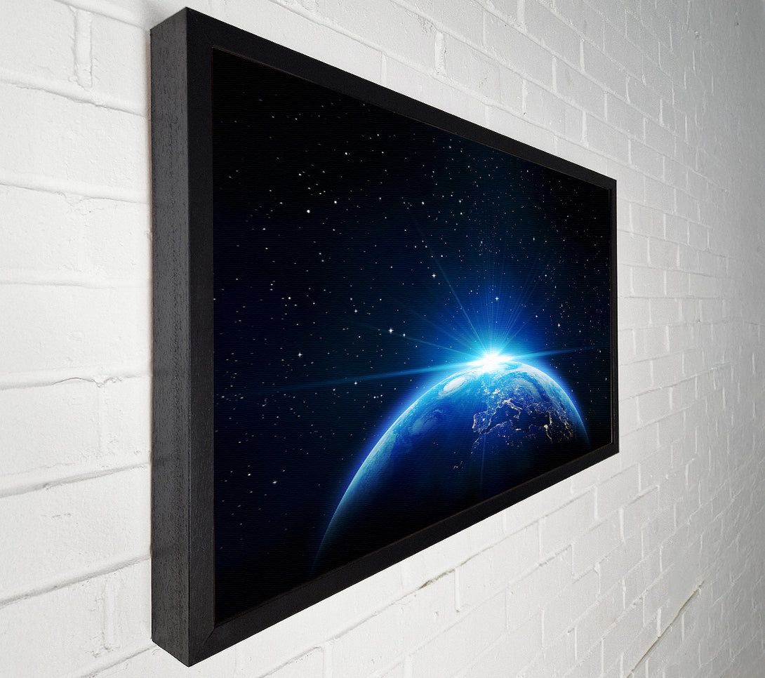  A Canvas Print of Earth From Above Canvas Art