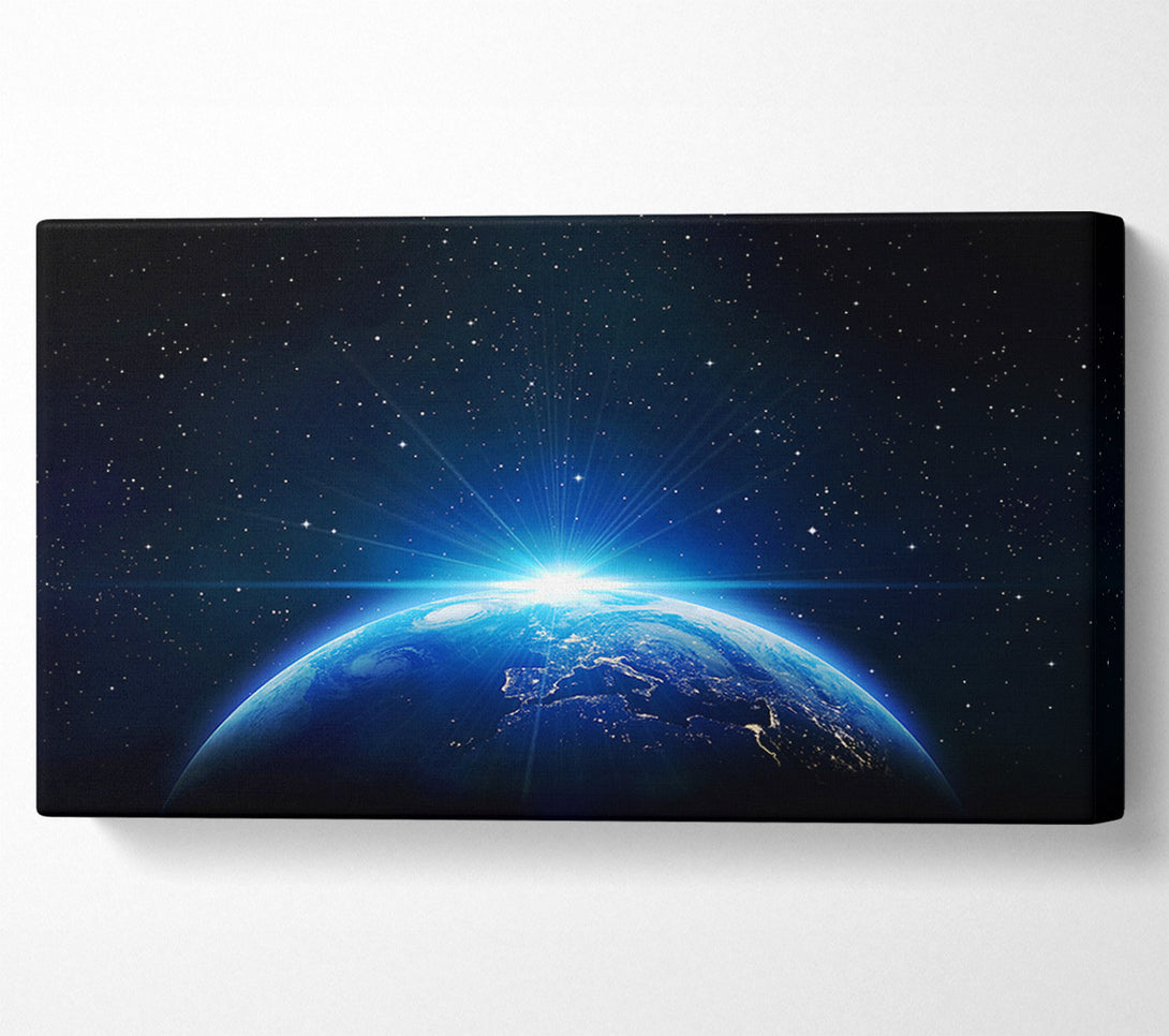  A Canvas Print of Earth From Above Canvas Art