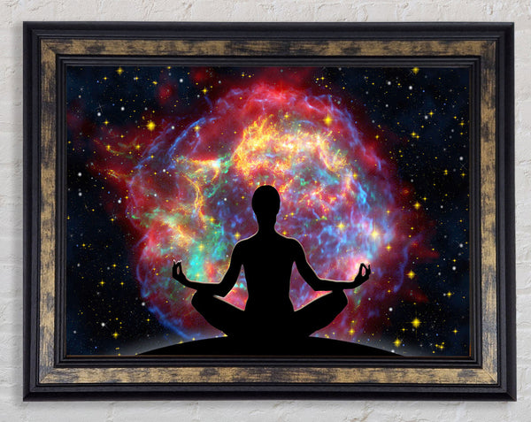 Aura Of The Energy Framed Print