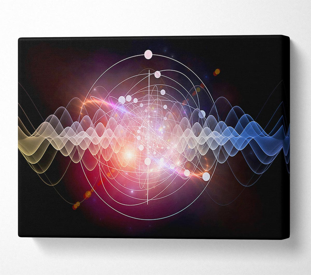  A Canvas Print of Vibration Of The Universe Canvas Print
