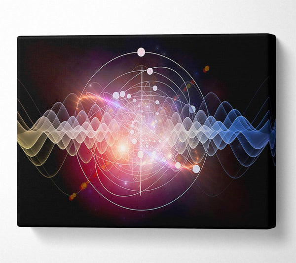  A Canvas Print of Vibration Of The Universe Canvas Print