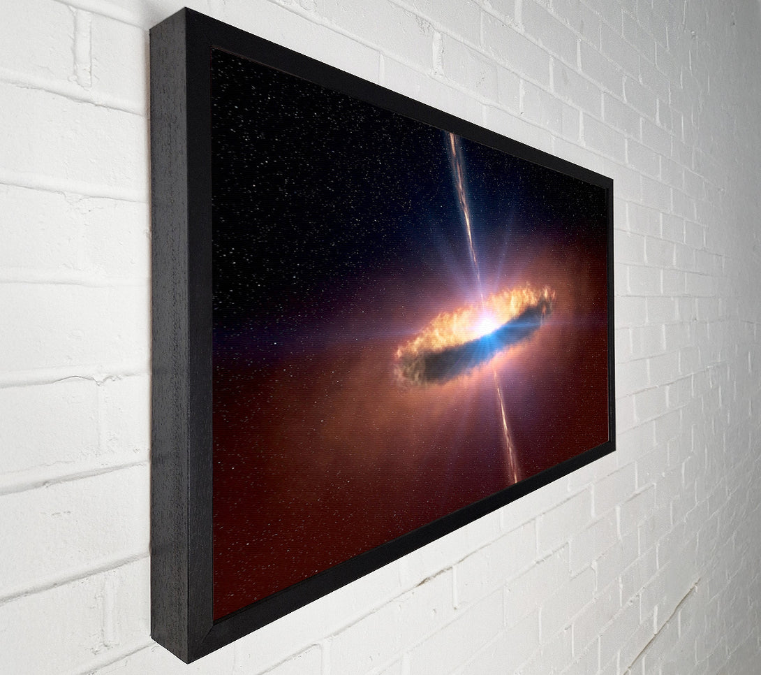  A Canvas Print of Star Explosion Canvas Art