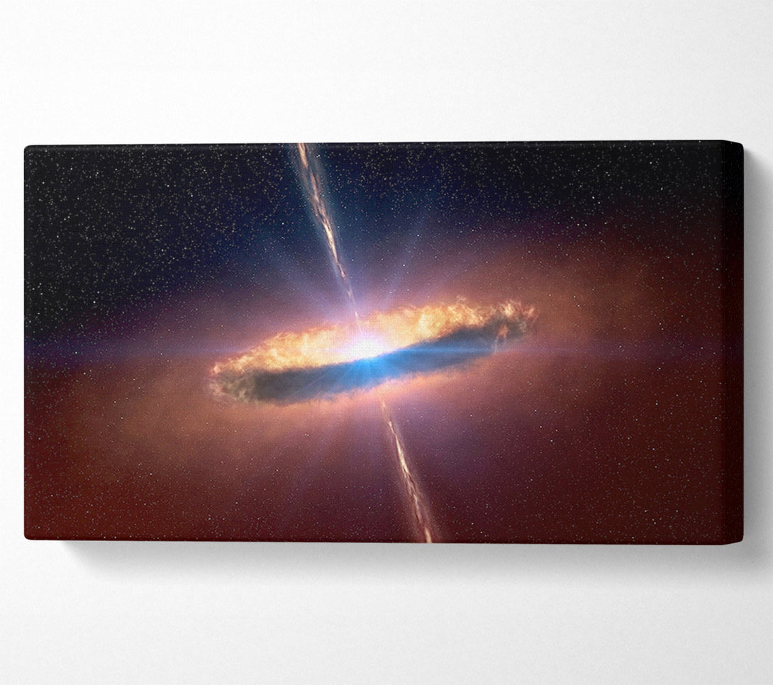  A Canvas Print of Star Explosion Canvas Art