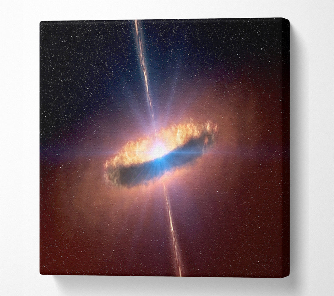  A Canvas Print of Star Explosion Canvas Art