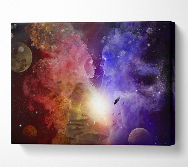  A Canvas Print of Energy Of Love Canvas Art