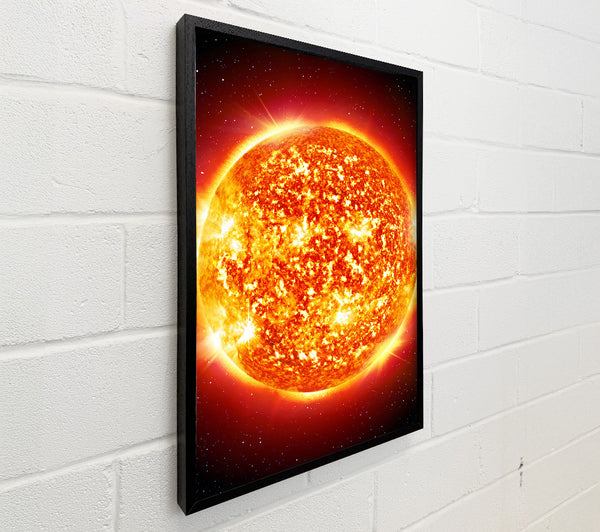 CloseUp Of The Fire Sun