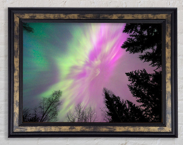 Northern Light Skies 2 Framed Print
