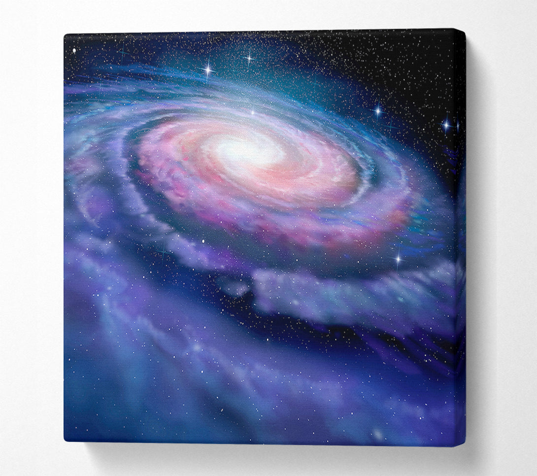  A Canvas Print of Swirl Of The Galaxies Canvas Wall Art