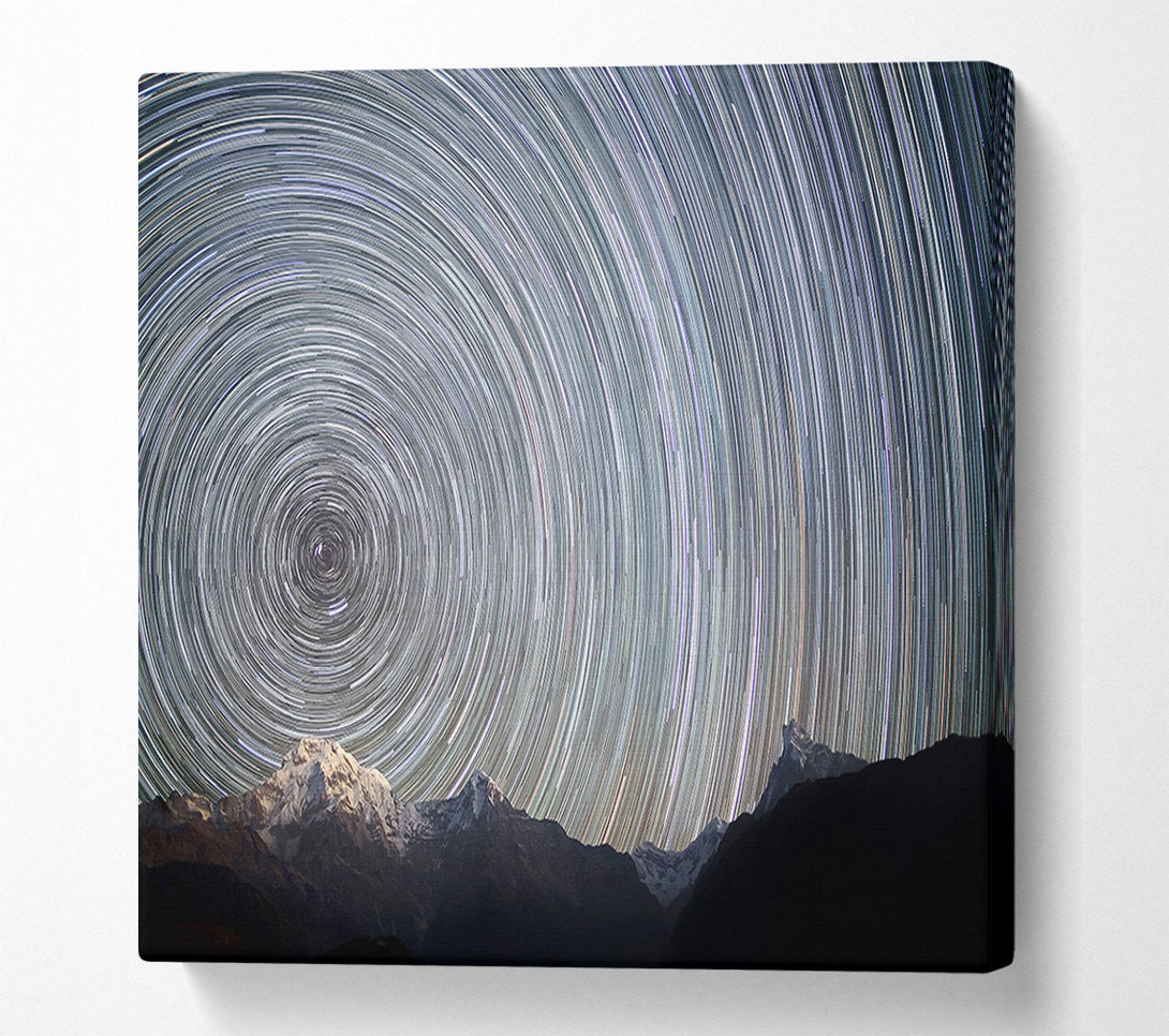  A Canvas Print of Stars At The Speed Of Light Canvas Wall Art