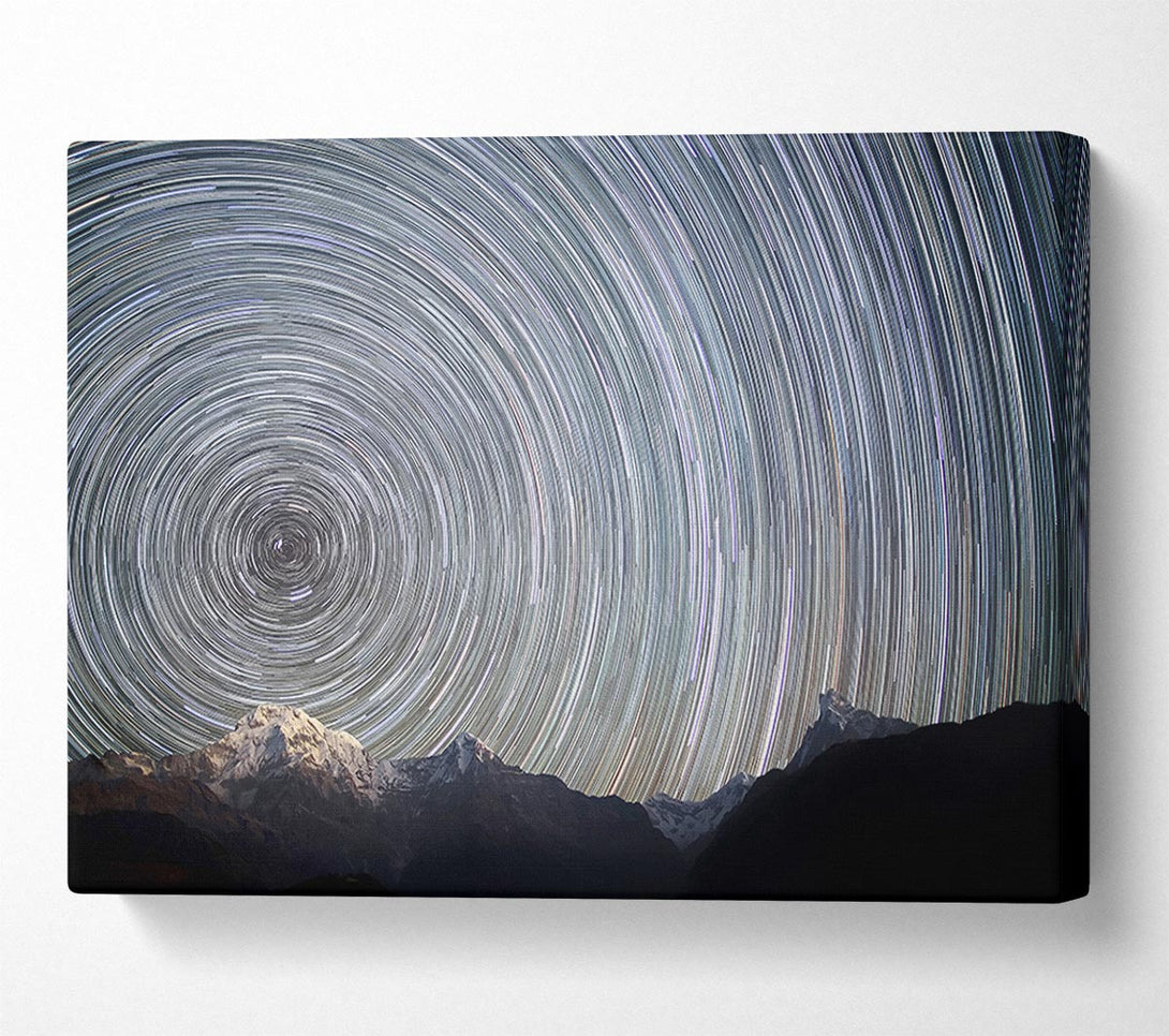  A Canvas Print of Stars At The Speed Of Light Canvas Wall Art