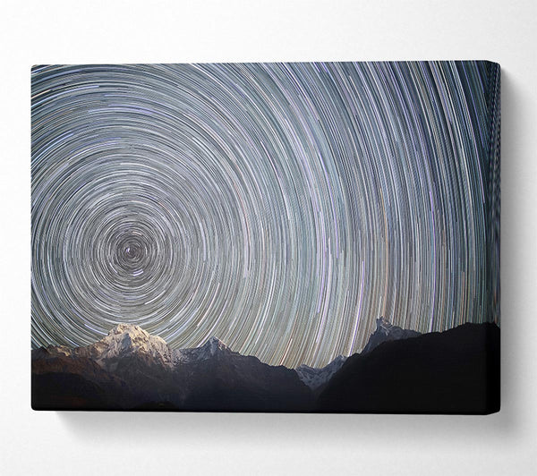  A Canvas Print of Stars At The Speed Of Light Canvas Wall Art